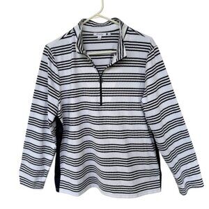 Chico's Sporty 1/4 Zip Pullover